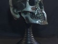 Nosferatu 2019 Gips, Acryl, Gusseisen 13x21x26 cm